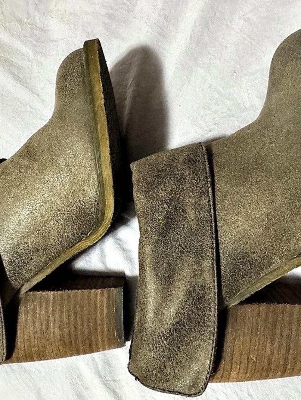 Sbicca Block Heel Mules in Brown